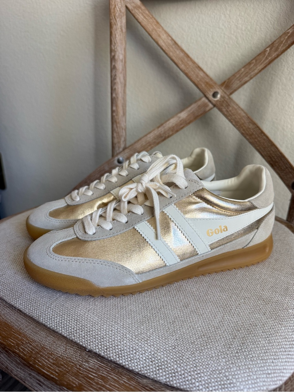 Gola Firefly Metallic Sneakers - Picture 2 of 7